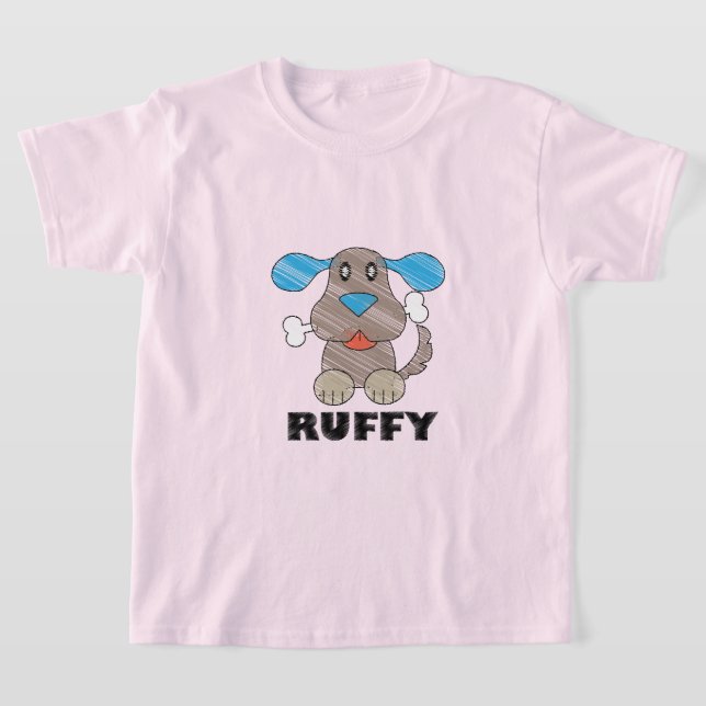 Ruffy - T-shirt de base pour enfants (Poser)