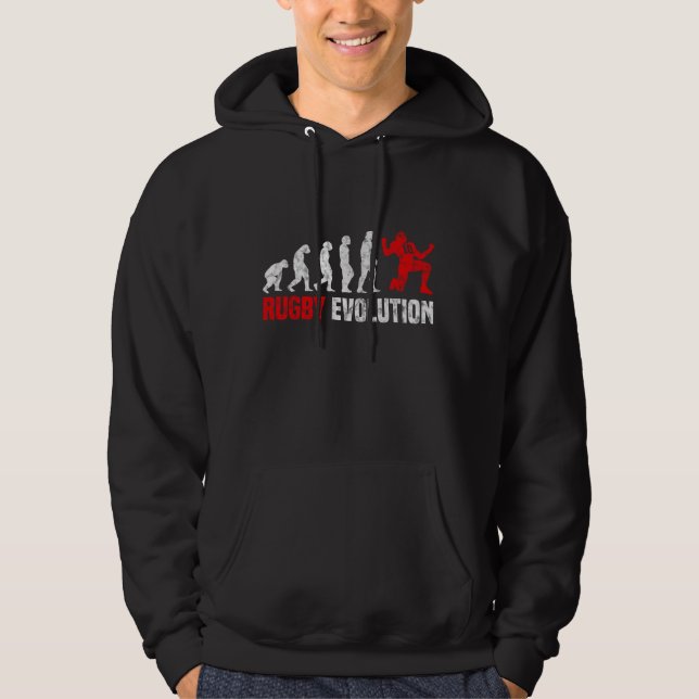 Rugby Evolution Sweat - shirt à capuche Rugby Coac (Devant)