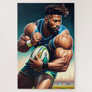 Rugby Player 1014 pièce Jigsaw Puzzle