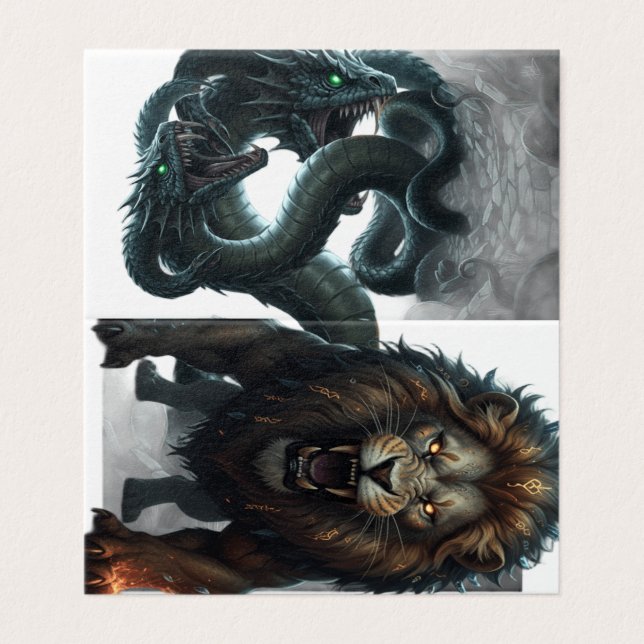 Rugissement & Flamme – Choc de créatures mythiques (Outside Unfolded)