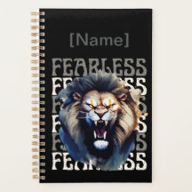 Rugissement sans peur – Lion audacieux