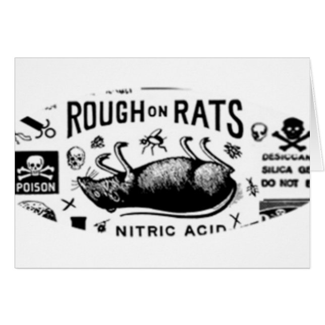 Rugueux sur des rats (Devant horizontal)