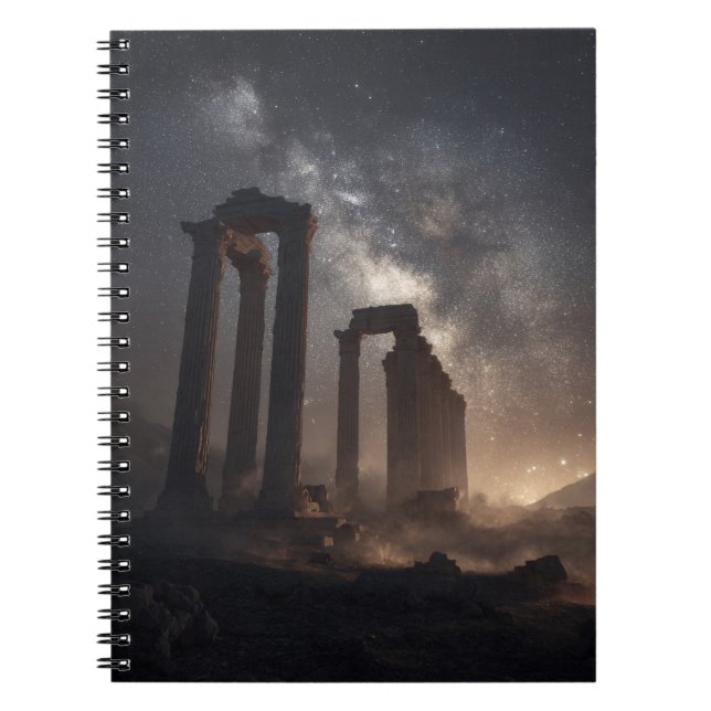 Ruines antiques Starry Galaxy Carnet (Devant)