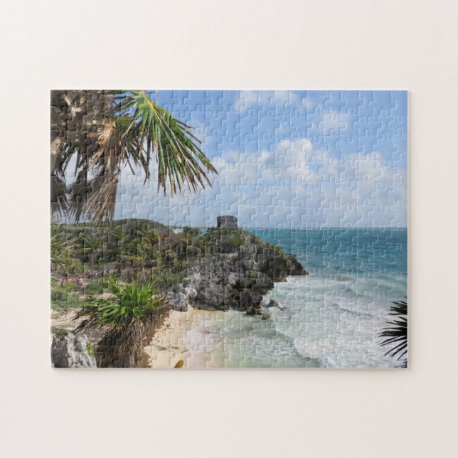 Ruines de Tulum - puzzle (Horizontal)