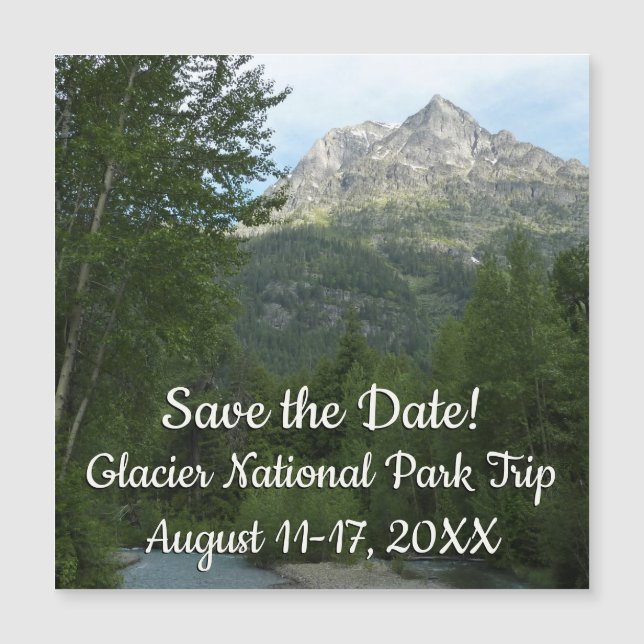 Ruisseau McDonald au Glacier National Park (Devant)