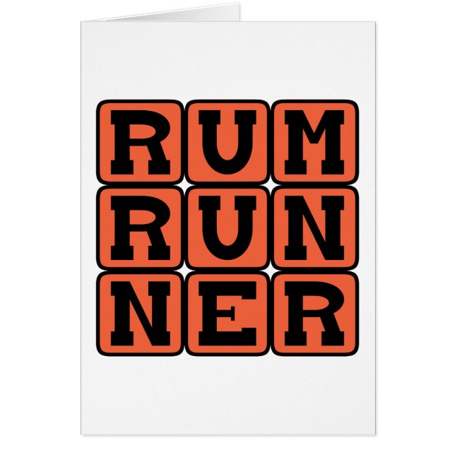 Rum Runner, Cocktail (Devant)