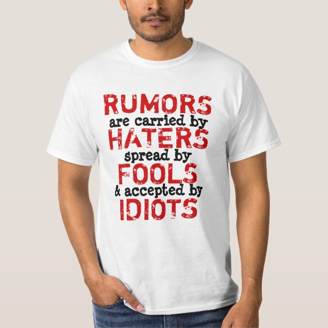 RUMEURS ~ Tshirt TRUISME (Devant)