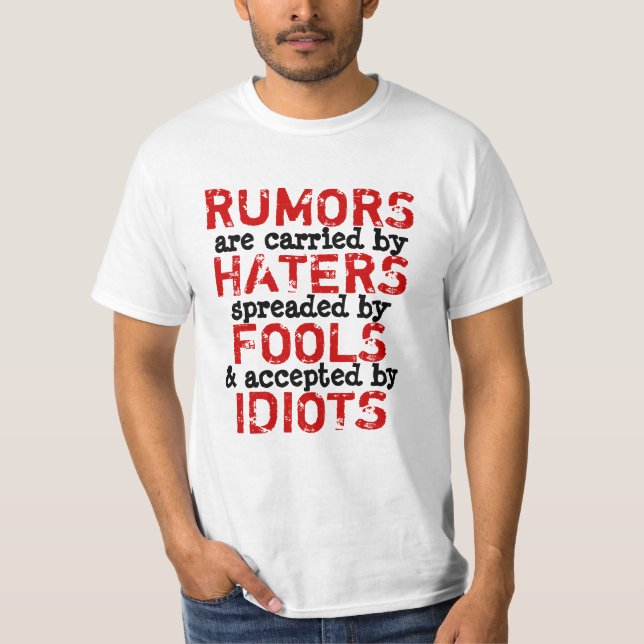 RUMEURS ~ Tshirt TRUISME (Devant)
