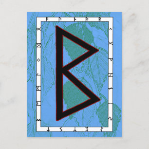 Rune Berkano - Carte postale de la Terre mère