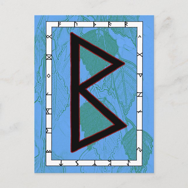 Rune Berkano - Carte postale de la Terre mère (Devant)