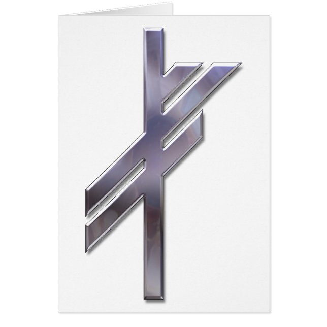 Rune-chance-argent de Viking (Devant)