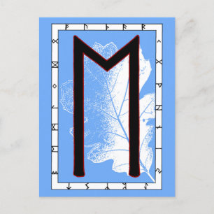 Rune Ehwaz - Carte Postale Fidélité