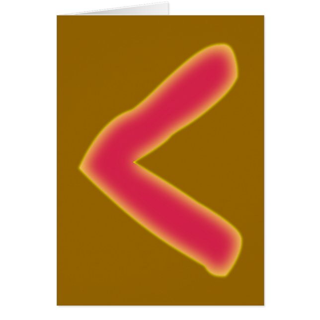 rune Kenaz futhark (Devant)