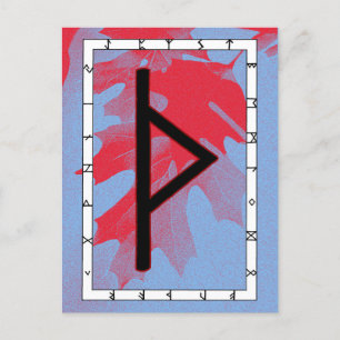 Rune Thurisaz - Carte Postale Défense