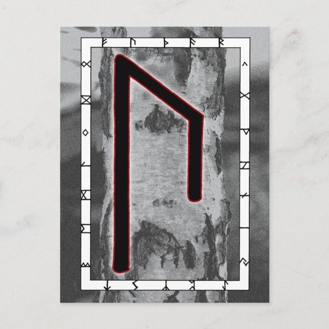 Rune Uruz - Carte postale de sagesse (Devant)