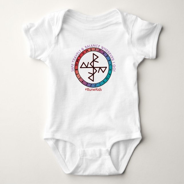 #RuneKids Voyages sûrs et équilibre Body pour bébé (Devant)