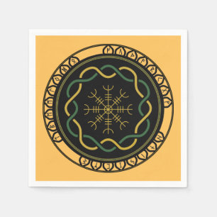 Runes Celtiques 3 serviettes en papier (50 Pk)