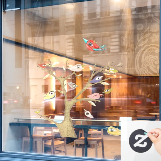 Rupydetequila décalque de transparence pour fenêtr (Fenêtre de café)