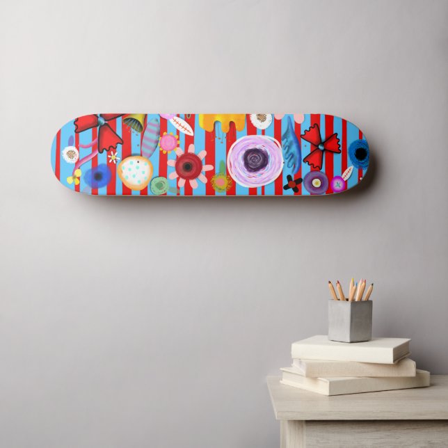 Rupydetequila édition design skateboard (Art mural (Horz))