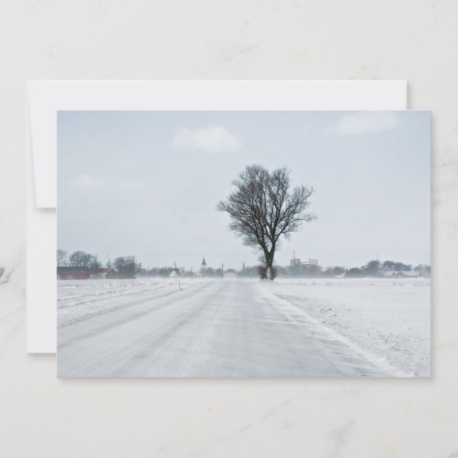 Rural winter road (Devant)
