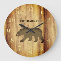 Russe Black Bear Lodge 2 Grande horloge