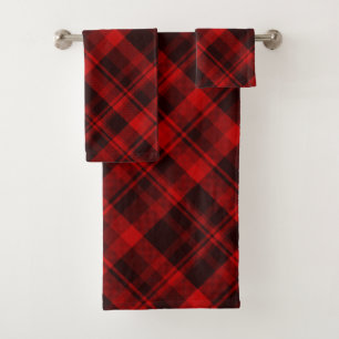 Russe Rouge Noir Plaid Ferme Tartan Noël