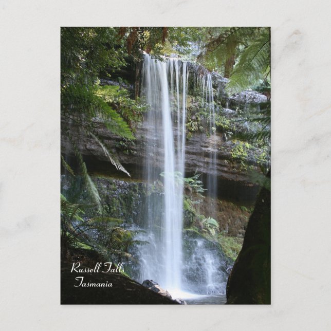 Russell Falls, Tasmanie, Australie Carte postale (Devant)