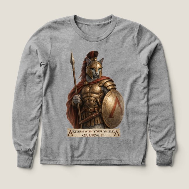 Russian Blue Spartan Cat (Motif recto)