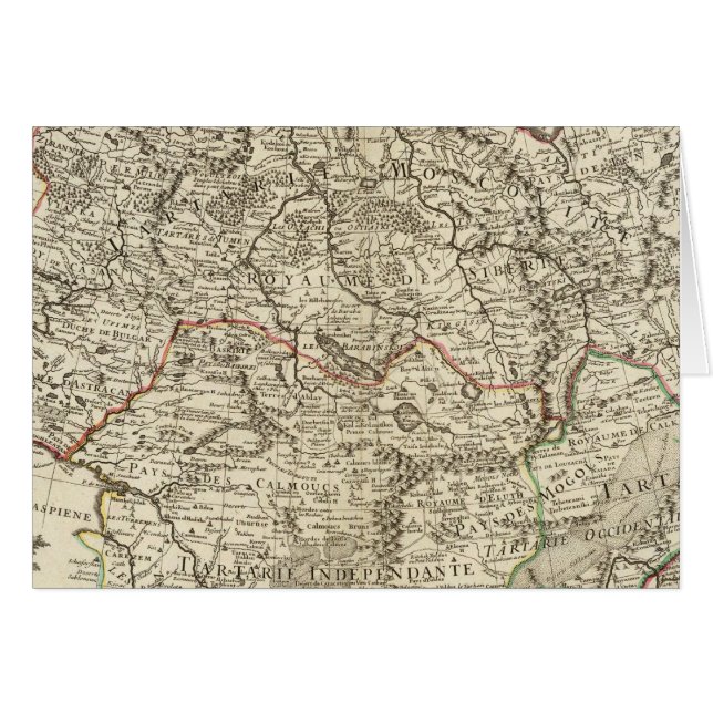 Russie, Chine, Asie (Devant horizontal)