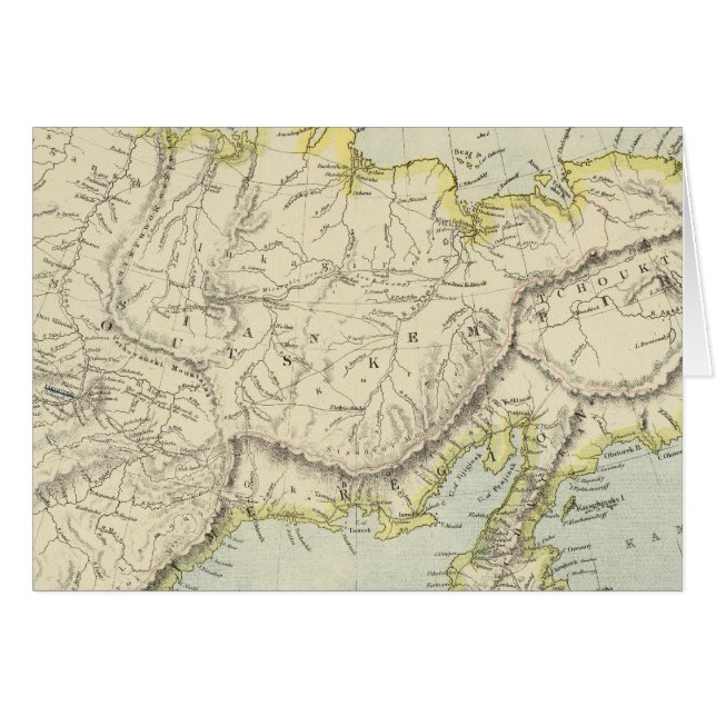 Russie et Sibérie (Devant horizontal)