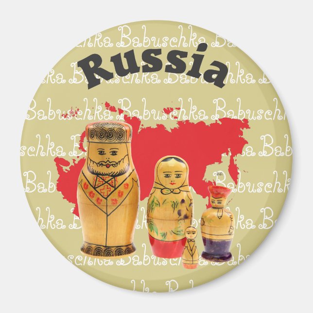 Russie - Magnet russe (Devant)