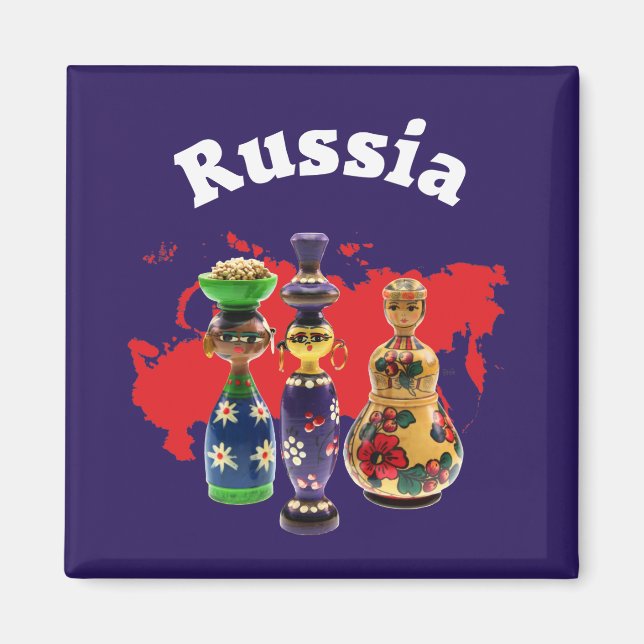 Russie - Magnet russe (Devant)
