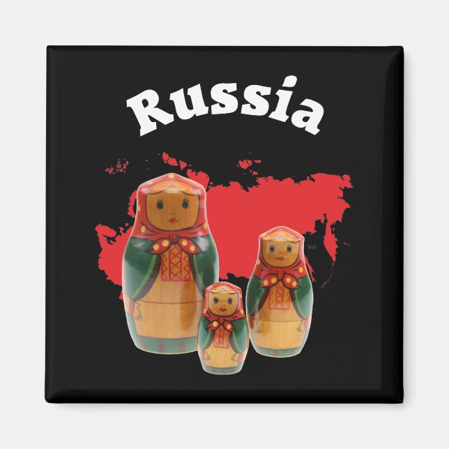 Russie - Magnet russe (Devant)