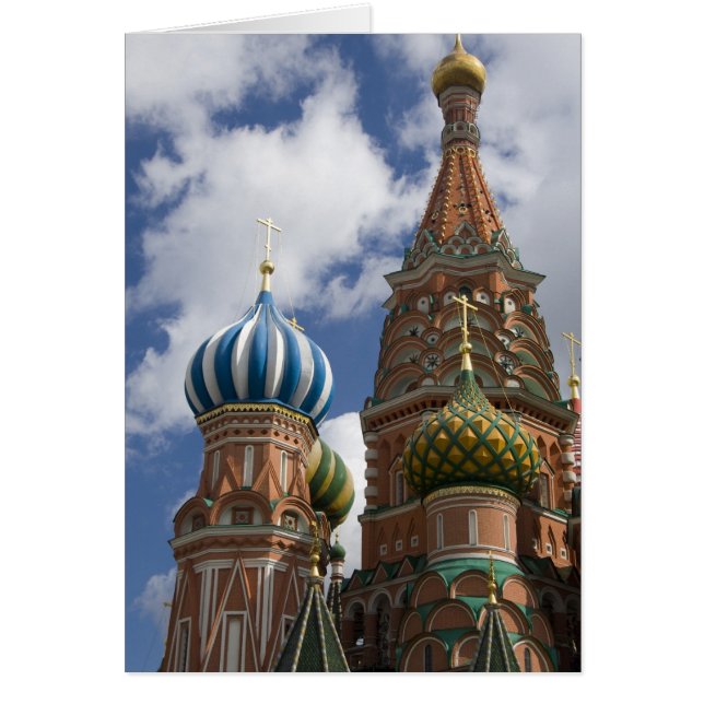 Russie, Moscou, place Rouge. St. Basil's 4 (Devant)