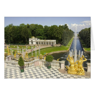 Russie. Petrodvorets. Palais Peterhof. Pierre le