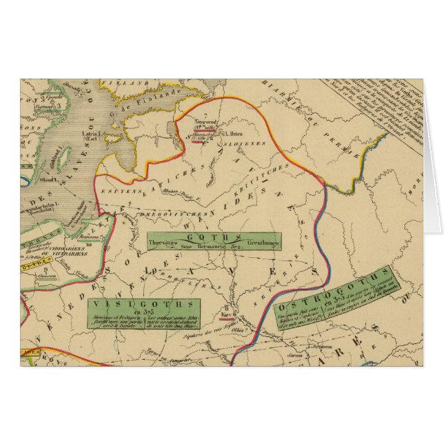 Russie, Suede, Norwege (Devant horizontal)