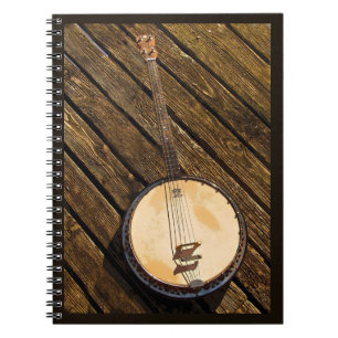 Rustic Banjo Music Instrument sur le Carnet du boi
