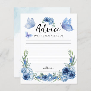 Rustic Blue Little Butterfly jeu de conseil