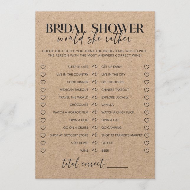 Rustic Chic Fête des mariées Voudrait-Elle Plutôt  (Devant)