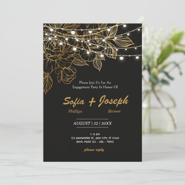 Rustic Country Barn Wedding Invitation (Debout devant)