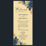 Rustic Earth Florals Programme de mariage<br><div class="desc">Programme de mariage minimal moderne Ordre des événements Il s'agit d'un programme de mariage moderne avec une police élégante et une disposition minimaliste. Modifiez tous les libellés et toutes les couleurs de police et d'arrière - plan. // Pour les articles correspondants, visitez la collection "HARLOW" dans le magasin Sincerely By...</div>