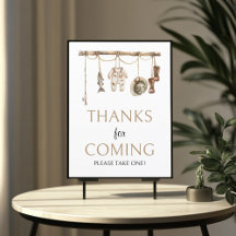 Rustic Fishing Merci d'être venu Signal 8x10