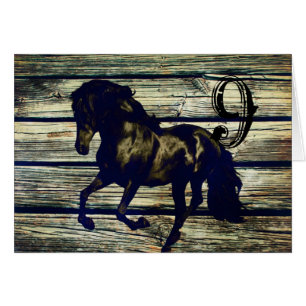 rustic grey barn wood western horse themed wedding