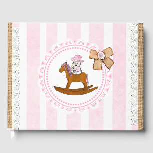 Rustic Little Cowgirl Baby Girl Baby shower livre