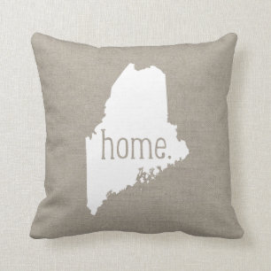 Rustic Maine Accueil État Jeu Oreiller