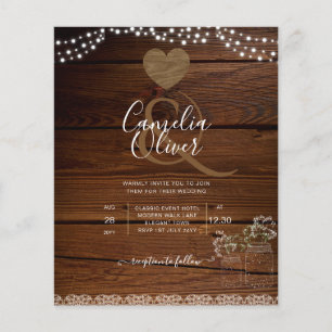 Rustic Mason Jars Lumières Dentelle Gypsophilie MA