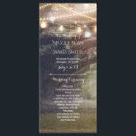 Rustic Woods Enchanted Forest & Lights Programme<br><div class="desc">Carte en rack du programme Forêt & Lumières en Bois Rustique Enchanted. Éléments correspondants disponibles.</div>