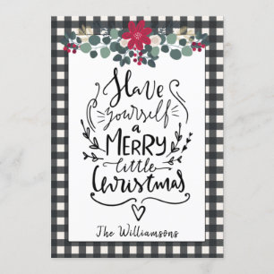 Rustique Agritourisme noir blanc Plaid Carte de No