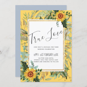 Rustique BOHO Sunflowers Mariage de verdure