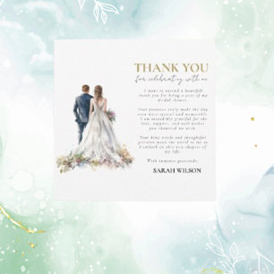 Rustique classique Boho Merci Floral